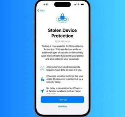 绥芬河苹果授权维修店分享被盗设备保护功能开启方法 